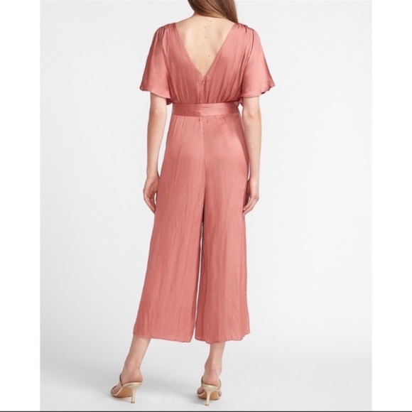 NWT Express Silk Jumpsuit - Picture 2 of 6